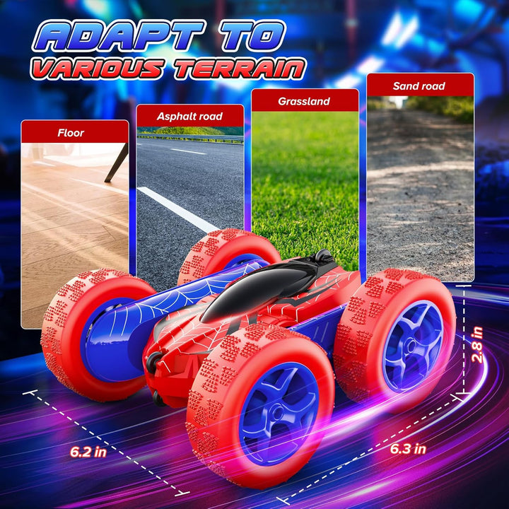 Dreamlandia Spider Ferngesteuertes Auto ab 3-10 Jahre Monstertruck Spielzeug ab 3-8 Jahre Junge, RC