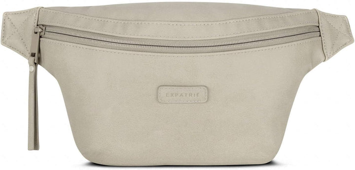 Expatrié Bauchtasche Damen Beige - Lucie - Mit Flexiblem Gurt & Schnellfach auf Rückseite - Veganes