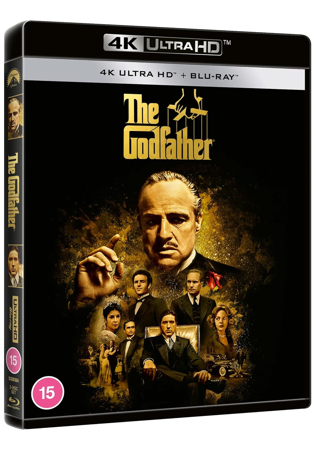 The Godfather 4K UHD [Blu-ray] [Region A & B & C], Blu-ray