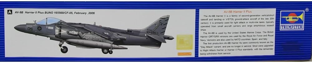 Trumpeter 02286 Modellbausatz AV-8B Harrier II Plus