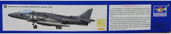 Trumpeter 02286 Modellbausatz AV-8B Harrier II Plus