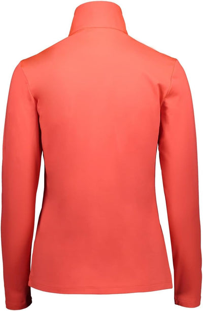 CMP Damen Softech-Pullover für Damen Sweater XS Rotes Fluo, XS Rotes Fluo