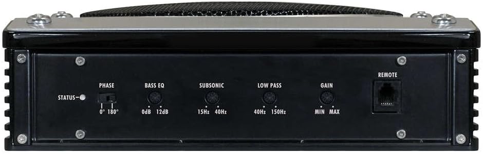 Crunch GP800-20 cm (8“) Active SUBWOOFER System | Untersitz-Aktiv-Woofer aus der Ground Pounder Seri