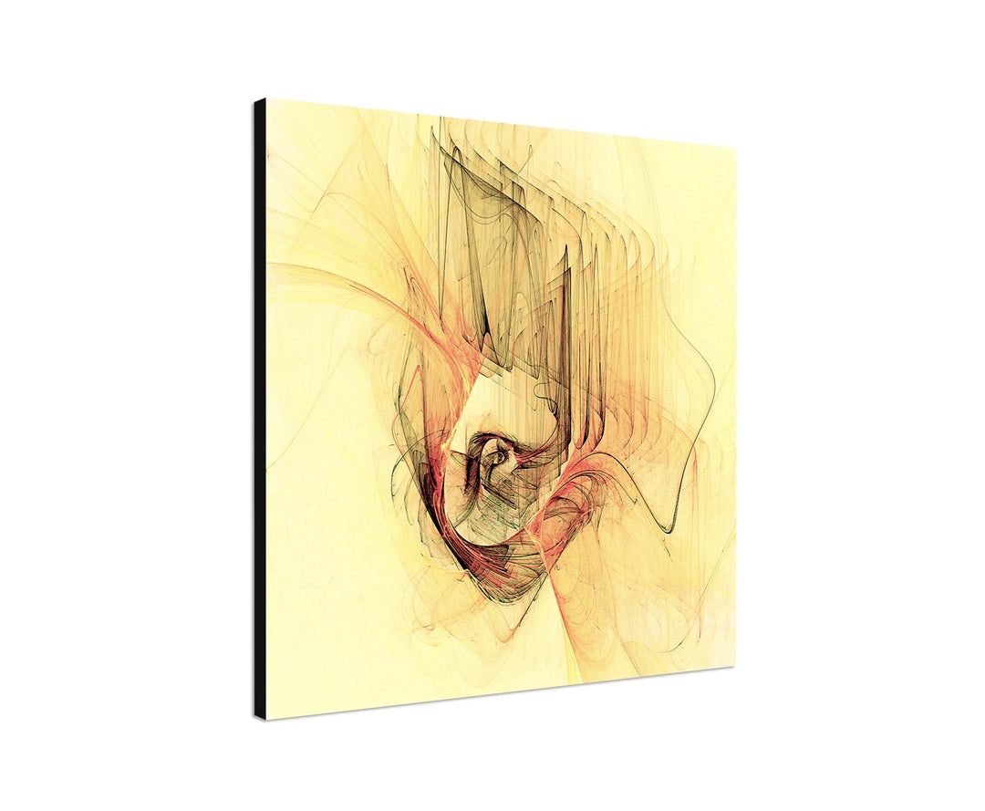 Paul Sinus Art Abstraktes Wandbild Filigrane Skulpturen Abstrakt188- dekorativer Einteiler Wandbild