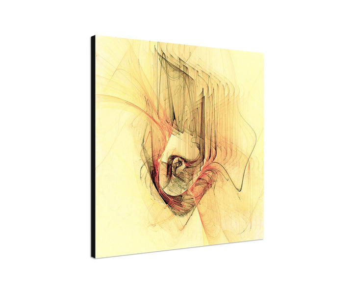 Paul Sinus Art Abstraktes Wandbild Filigrane Skulpturen Abstrakt188- dekorativer Einteiler Wandbild