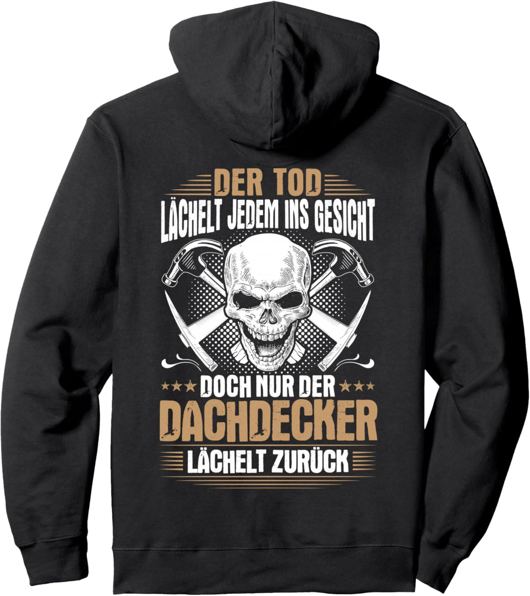 Lächeln Dachdecker Pullover Hoodie