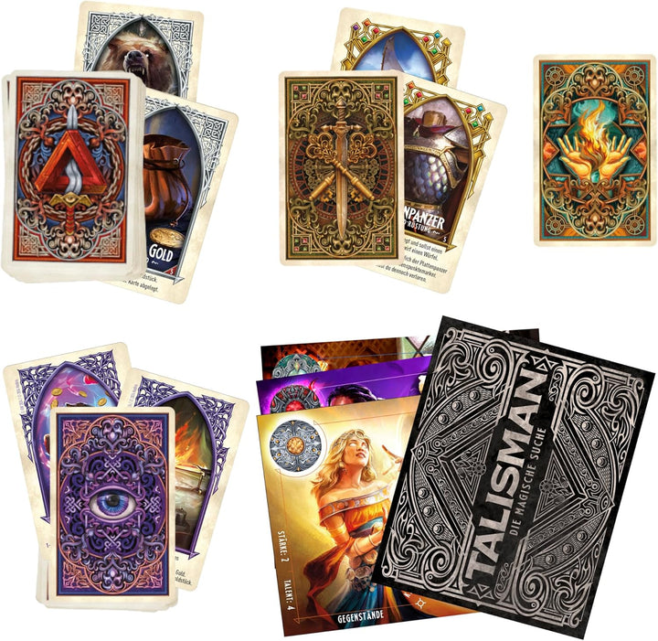 Talisman: Die magische Quest Brettspiel, 5. Auflage - Deutsche Version, Mehrfarbig., Talisman