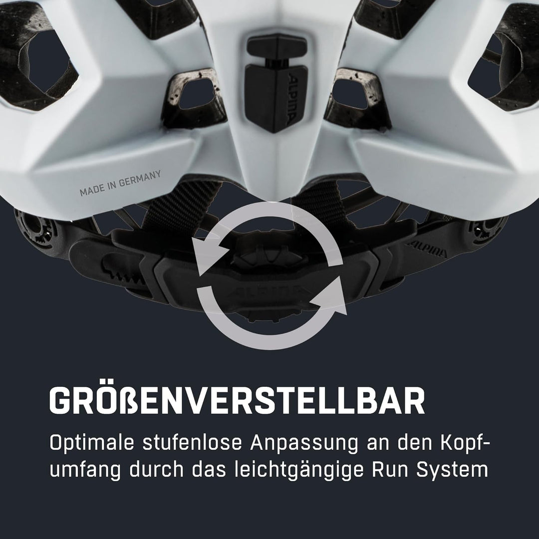 ALPINA VALPAROLA - Stossabsorbierender, Optimal Klimatisierter & Leichter Fahrradhelm Mit Antibakter