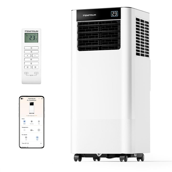 Mobile Klimaanlage 7000BTU 2,0Kw mit Abluftschlauch | 3-in-1 Mobiles Klimagerät | Fensterabdichtung