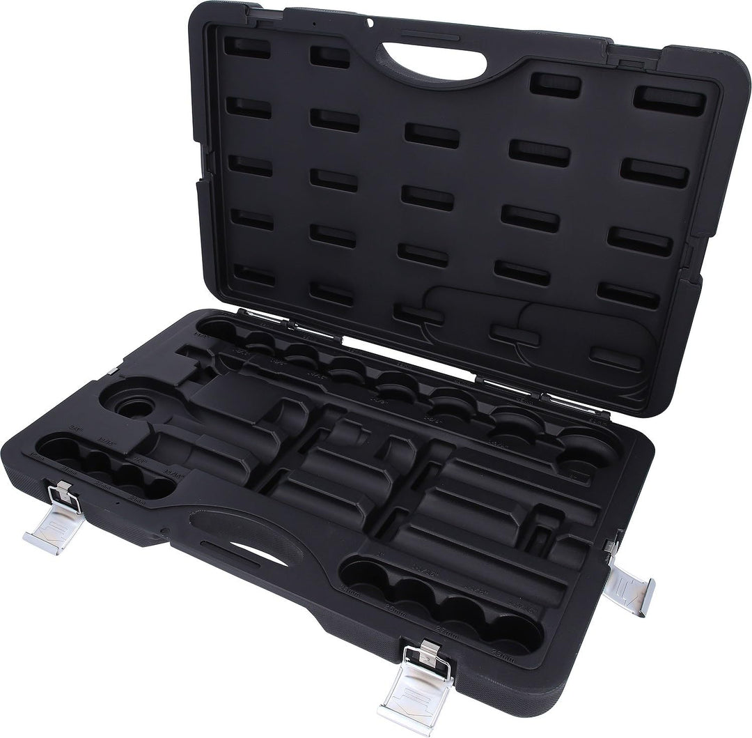 KS Tools 911.0721-99 Kunststoff-Leerkoffer (ohne Inhalt) für 3/4" Steckschlüssel-Satz,21-tlg. [ASIN