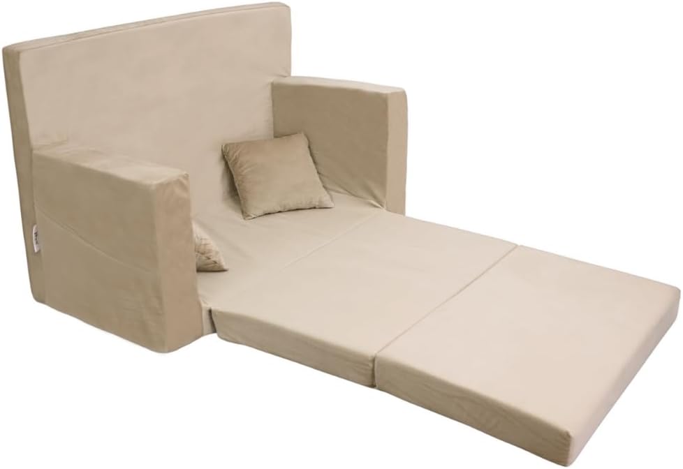 Flumi Personalisierte Kindercouch: Mini Schlafsofa für Kinderzimmer, Kuschelecke, Spielsofa, Kinders