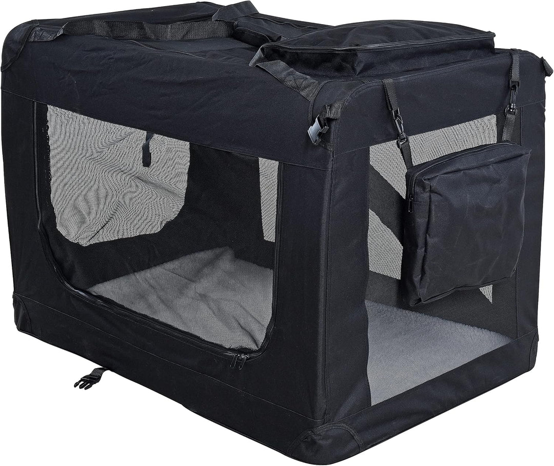 ESTEXO Hundebox Hundetransportbox Transportbox faltbar Reisebox Katzenbox Box Transporttasche Tier-B