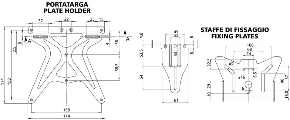 Halter Fahrrad aero-x
