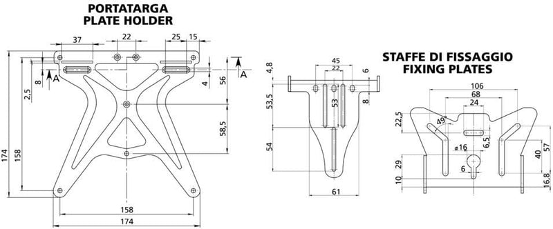 Halter Fahrrad aero-x