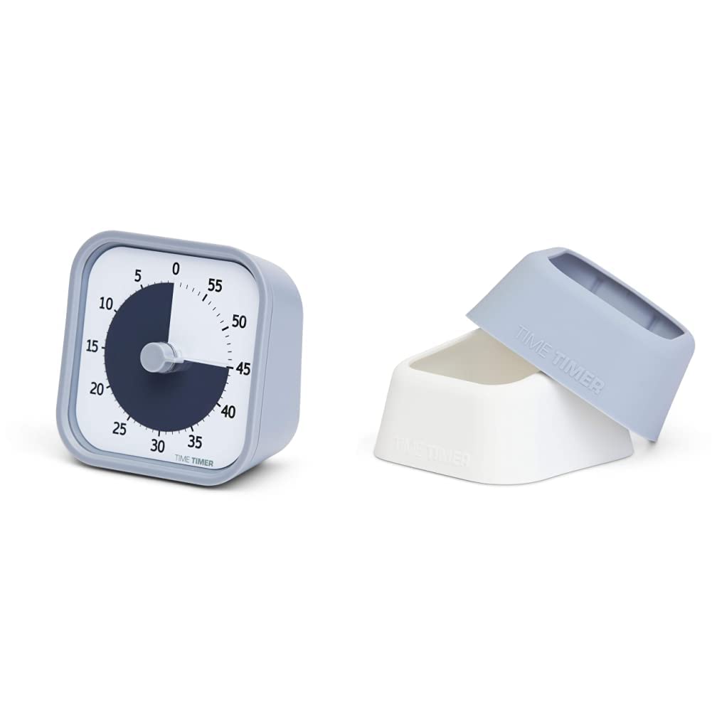 Time Timer Home MOD - 60 Minuten Visueller Timer Home Edition für Kinder & Gehäuse für Time Timer Ho