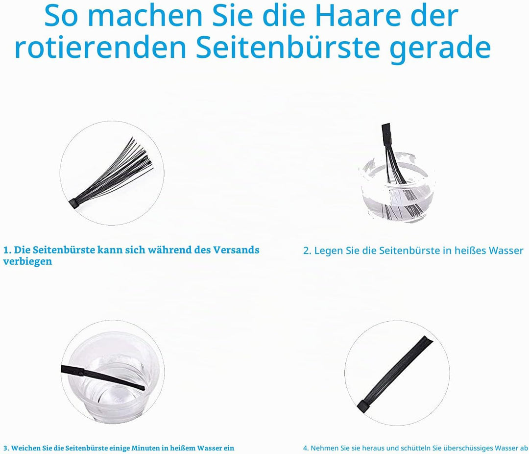 Bürste Filter Zubehör Ersatzteile Set für Yeedi Vac 2 Pro Vac Hybrid Vac Station Vac Max Staubsauger