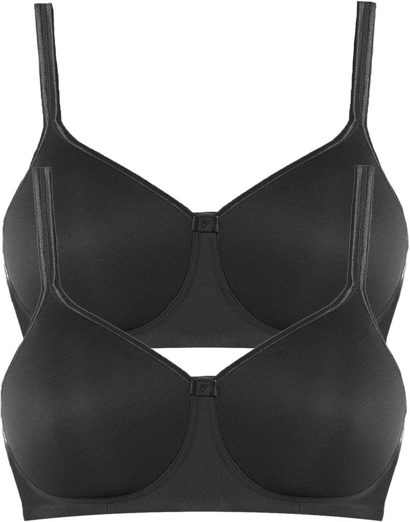 Anita 2er Sparpack Prothesen-BH mit Schale Tonya 5706X Gr. 70-95 AA-E 70AA Schwarz/Schwarz, 70AA Sch