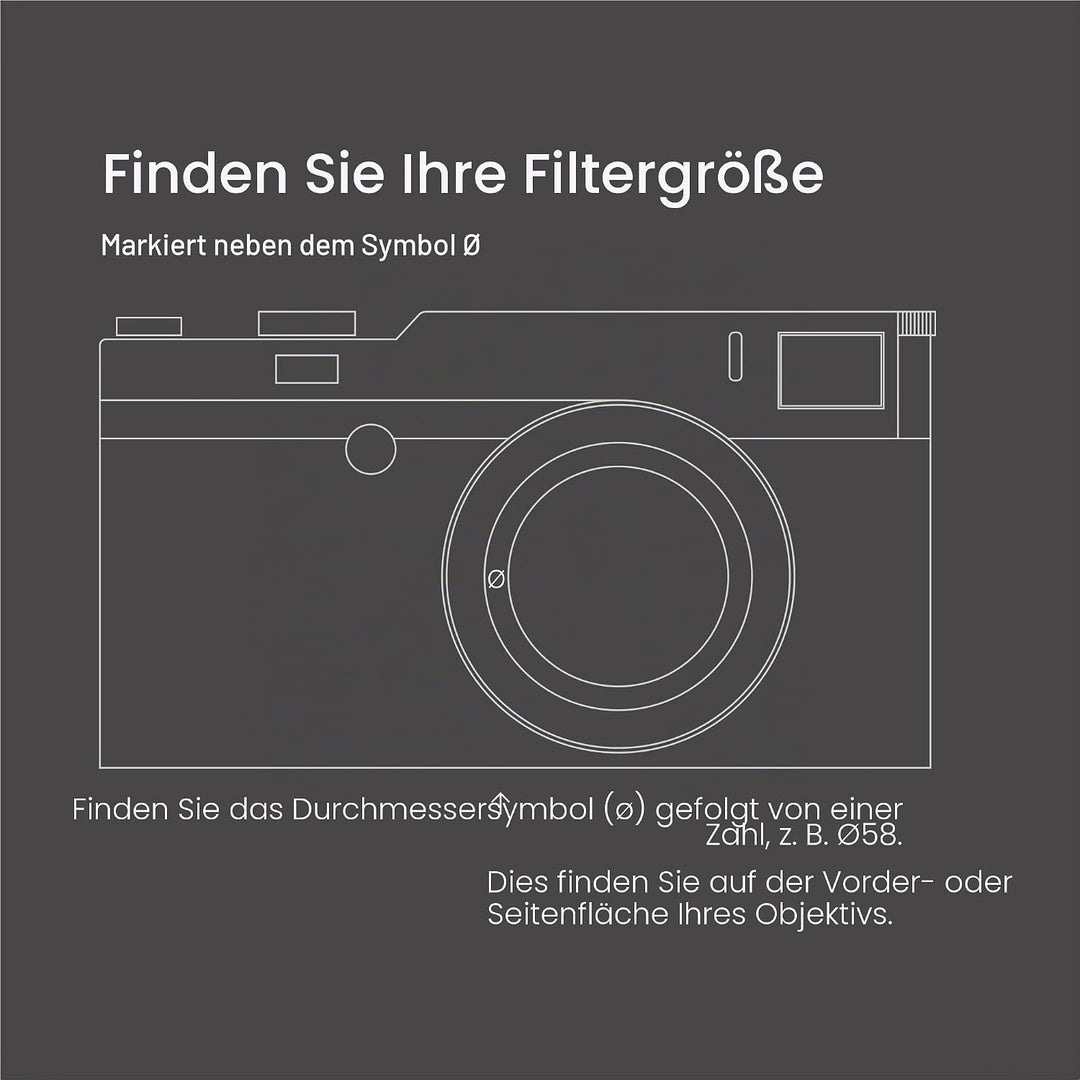 Urth 72 mm ND100000 (16,6-Stopp) Solarfilter (Plus) — 20-fache Nanobeschichtung, Ultra-schlank, Extr