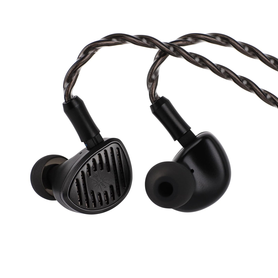 LINSOUL Kiwi Ears Septet - 1DD + 4BA + 1 Planar + 1 PZT Quadbrid IEM - HiFi Kabel - Gaming - Ohrhöre