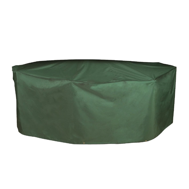 Bosmere C537 Premium-Schutzhülle für rechteckige Tischgruppe Grün, Grün 126" L x 75" W x 37" H