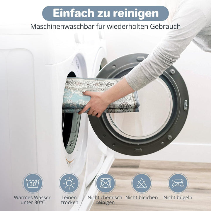 Waschbar Welpen unterlagen, 2 Pack 92x122cm Schnell Absorbierend Pipimatten für Hunde, wasserdichte