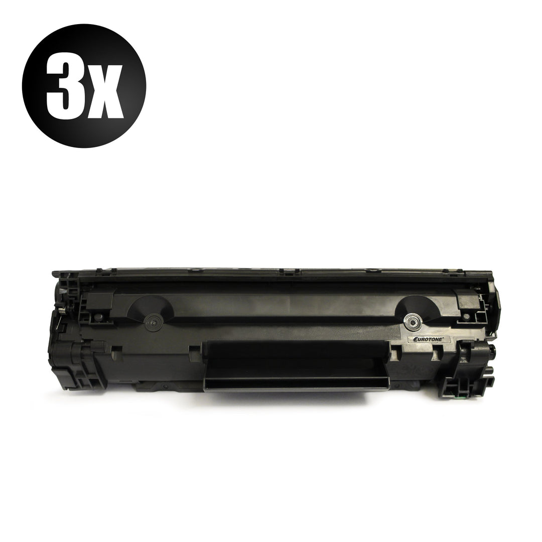 3X Rebuilt Toner für Canon FX-10 für Fax L100 / L120 Canon I-Sensys MF4350 MF4350D MF4370 MF4370DN M