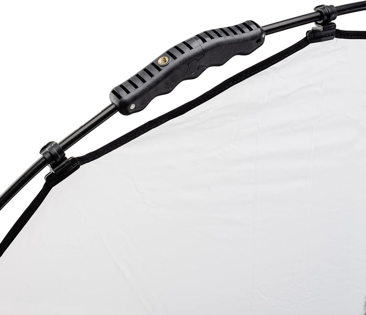 Manfrotto HaloCompact Plus Diffusor 98 cm 2-Stop Rundreflektor - RapidExoframe™ Technologie - Zusamm