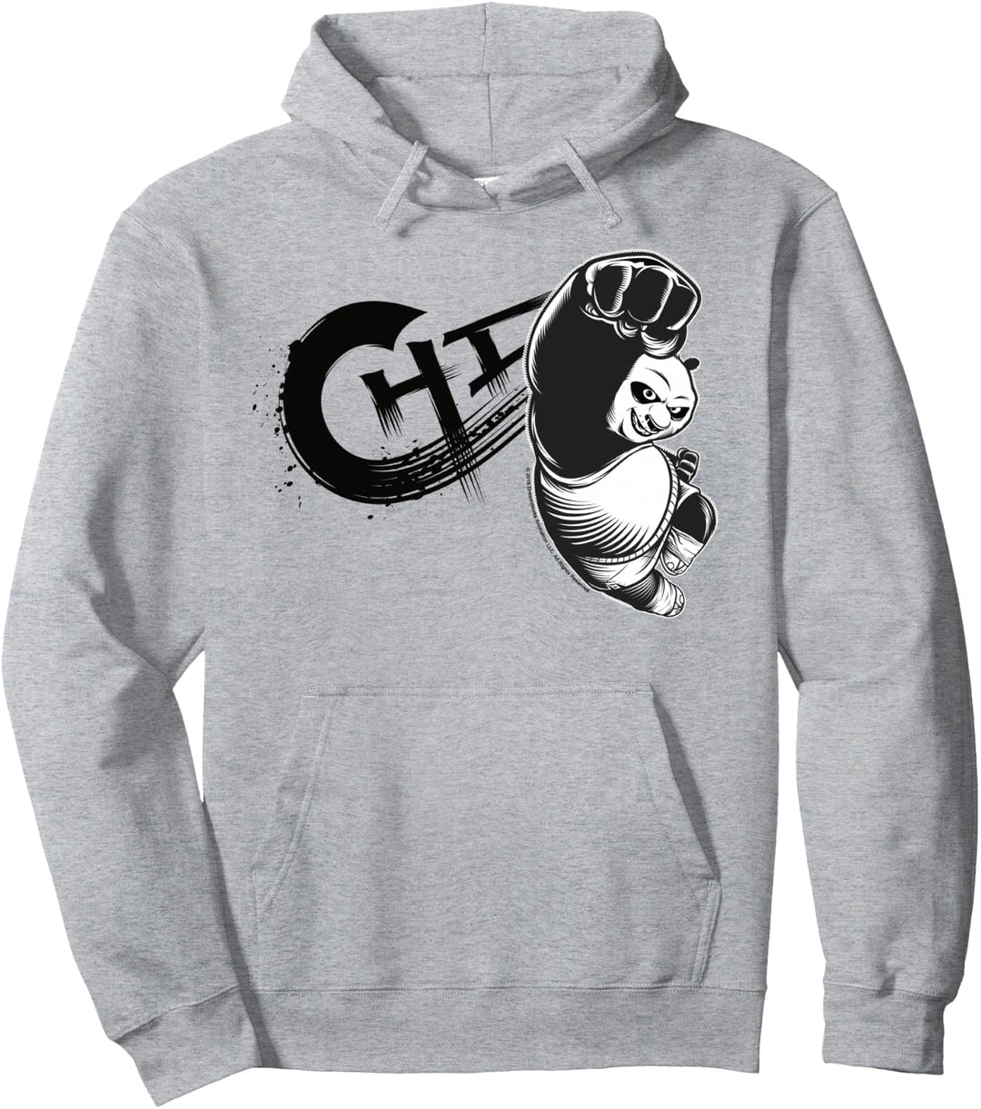 Kung Fu Panda Chi Master Po Portrait Pullover Hoodie