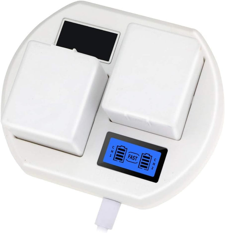 Dpofirs Akkuladestation Akku-Schnellladegerät für ArloSecurity Light, Arlo Pro Smart Home Kameras, A