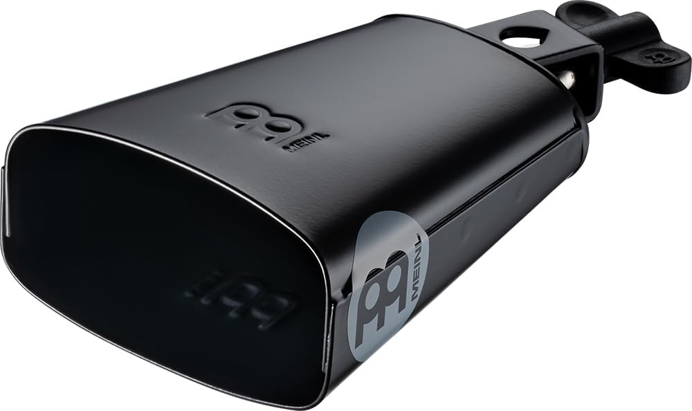 Meinl Percussion SL525-BK Cowbell, Black Finish Modell, 13,34 cm (5,25 Zoll) Länge, schwarz Einheits