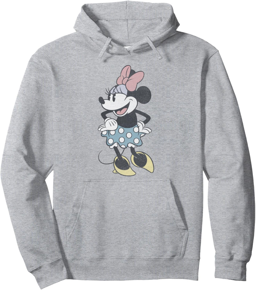 Disney Mickey & Friends Minnie Side Portrait Pullover Hoodie