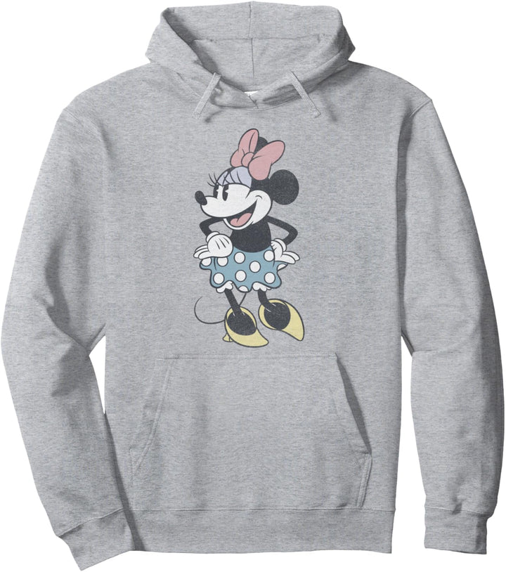 Disney Mickey & Friends Minnie Side Portrait Pullover Hoodie