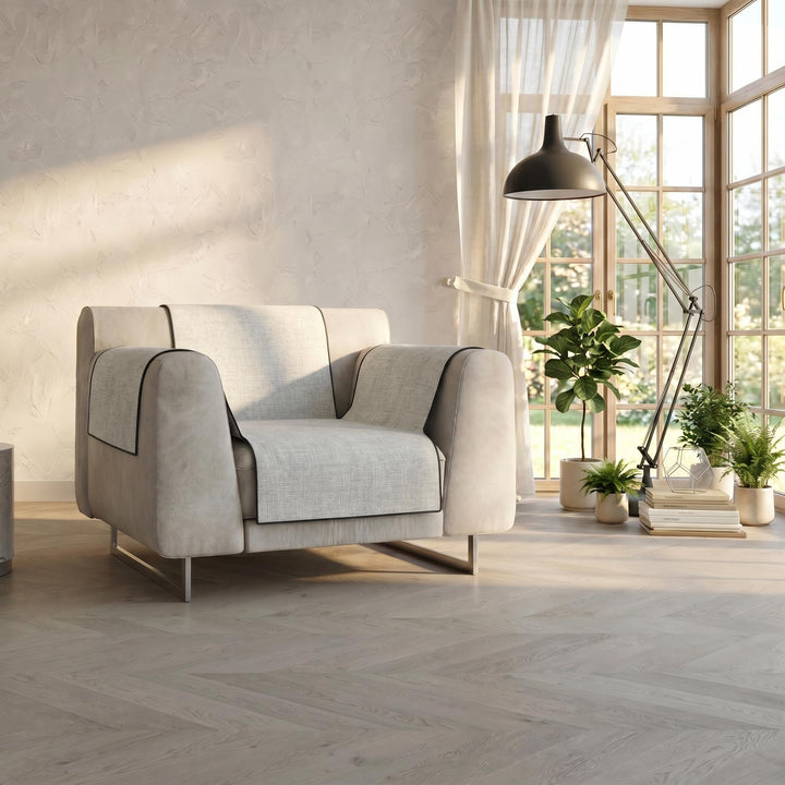 Komfort-Antigleiten-Sofa-Decke,1 Platz, grau 1 Platz Grau, 1 Platz Grau