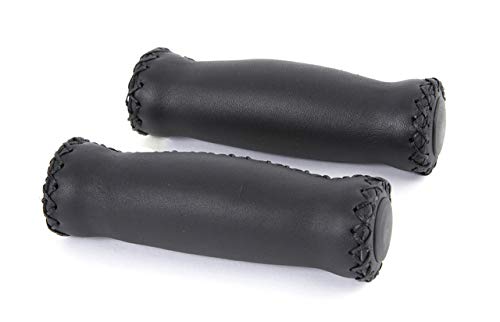 Velo Jungen Leder, 2 X 127 Mm Grip S Schwarz, S Schwarz