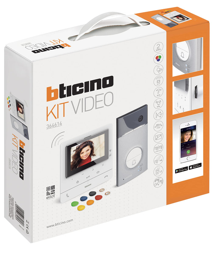 Bticino 364614 Video-Kit Klasse 100 X16E Monofamilie, L3000