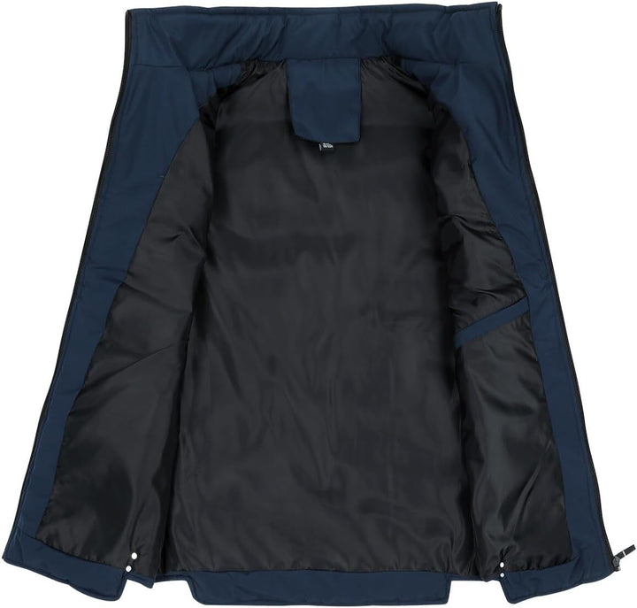 YOUTHUP Weste Herren Steppweste Winter Freizeit Wärme Ärmellose Sportweste Outdoor Stehkragen Winter