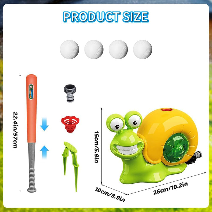 OBEST Wasserspielzeug Sprinkler für Kinder, Wassersprinkler Kinder Outdoor Wasser Baseball mit Schne