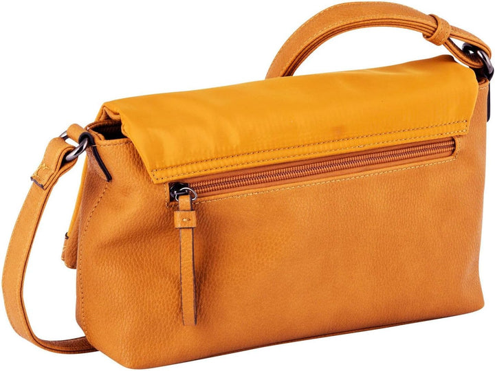 Denim TOM TAILOR CALA Damen Umhängetasche M, 26x7.5x16.5 Mango, Mango