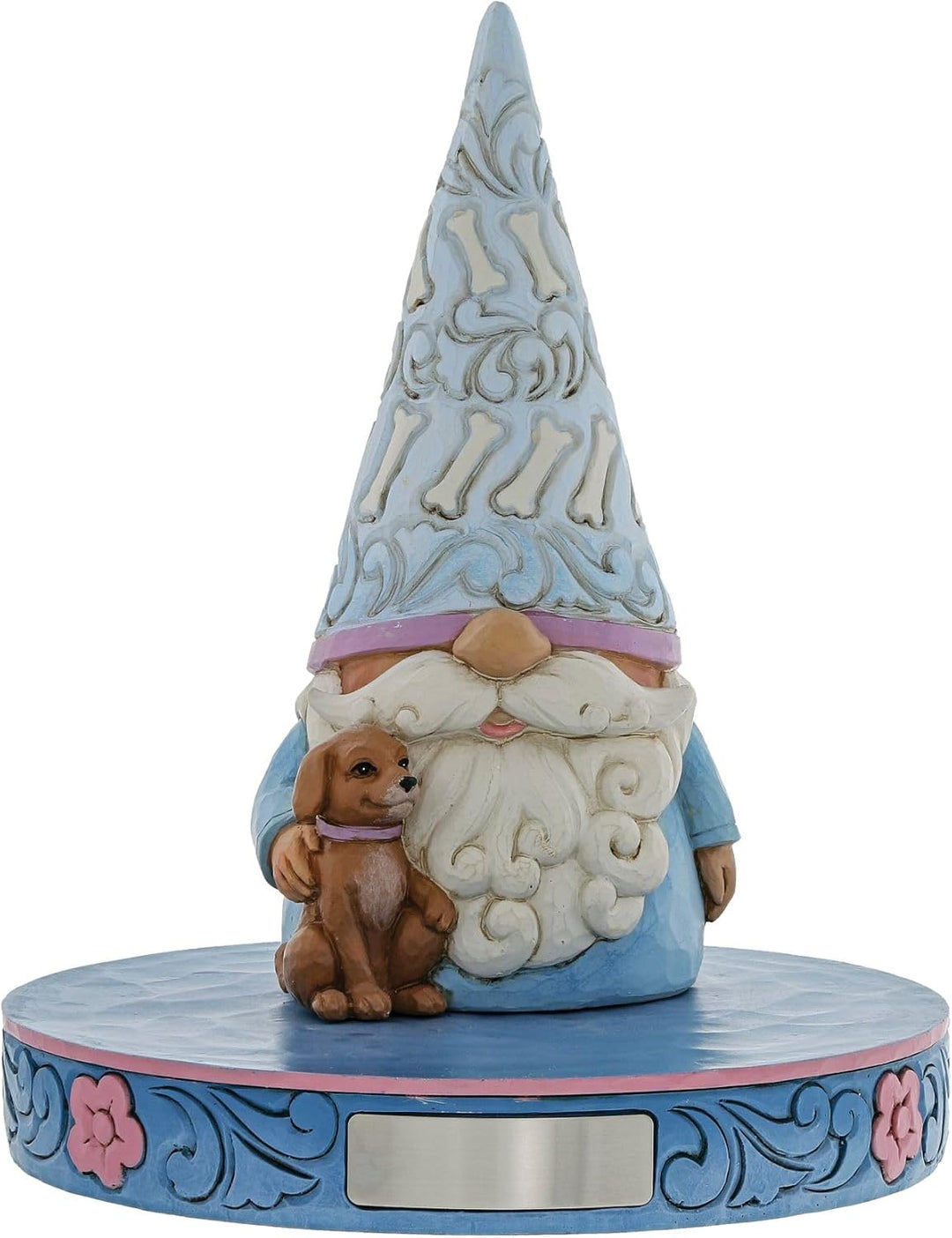 Jim Shore - Figur 'Gnome with Dog Figurine - Zwerg mit Hund -14,5 cm' 2022
