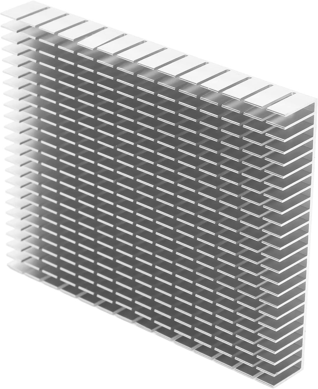 Eujgoov Aluminium Kühlkörper, PC Kühlrippen Heatsink 150x120x20mm Kühlung Kühlerkühlung für CPU Leis
