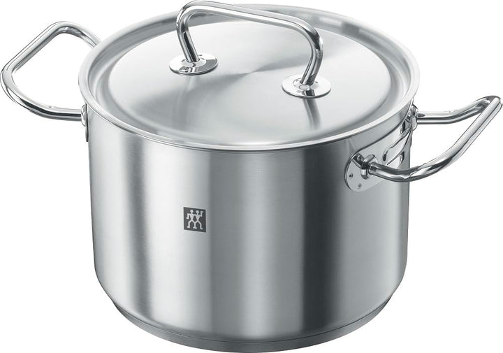 ZWILLING Kochtopf-Set, 5-tlg., 4 Deckel, Induktionsgeeignet, Edelstahl, Twin Classic 2x Ø 16cm, 2x Ø