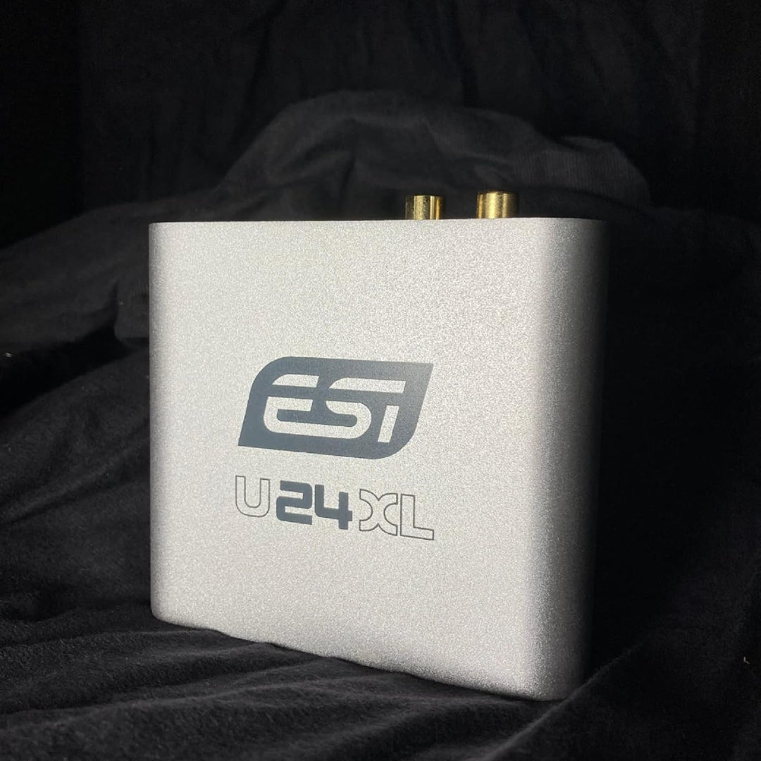 ESI U24 XL | 24-bit USB Audiointerface für PC & Mac mit S/PDIF I/O