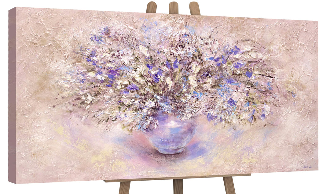 YS-Art Abstrakt Stil Acryl Gemälde auf Leinwand Stillleben handgemalt Wandbilder Wohnzimmer modern B