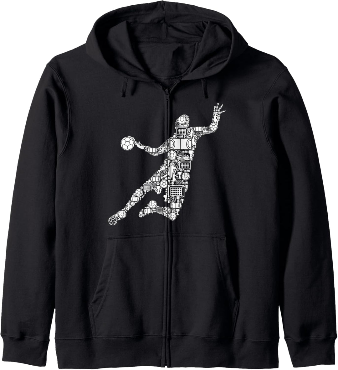 Handball Handballer Handballspieler Männer Kinder Jungen Kapuzenjacke