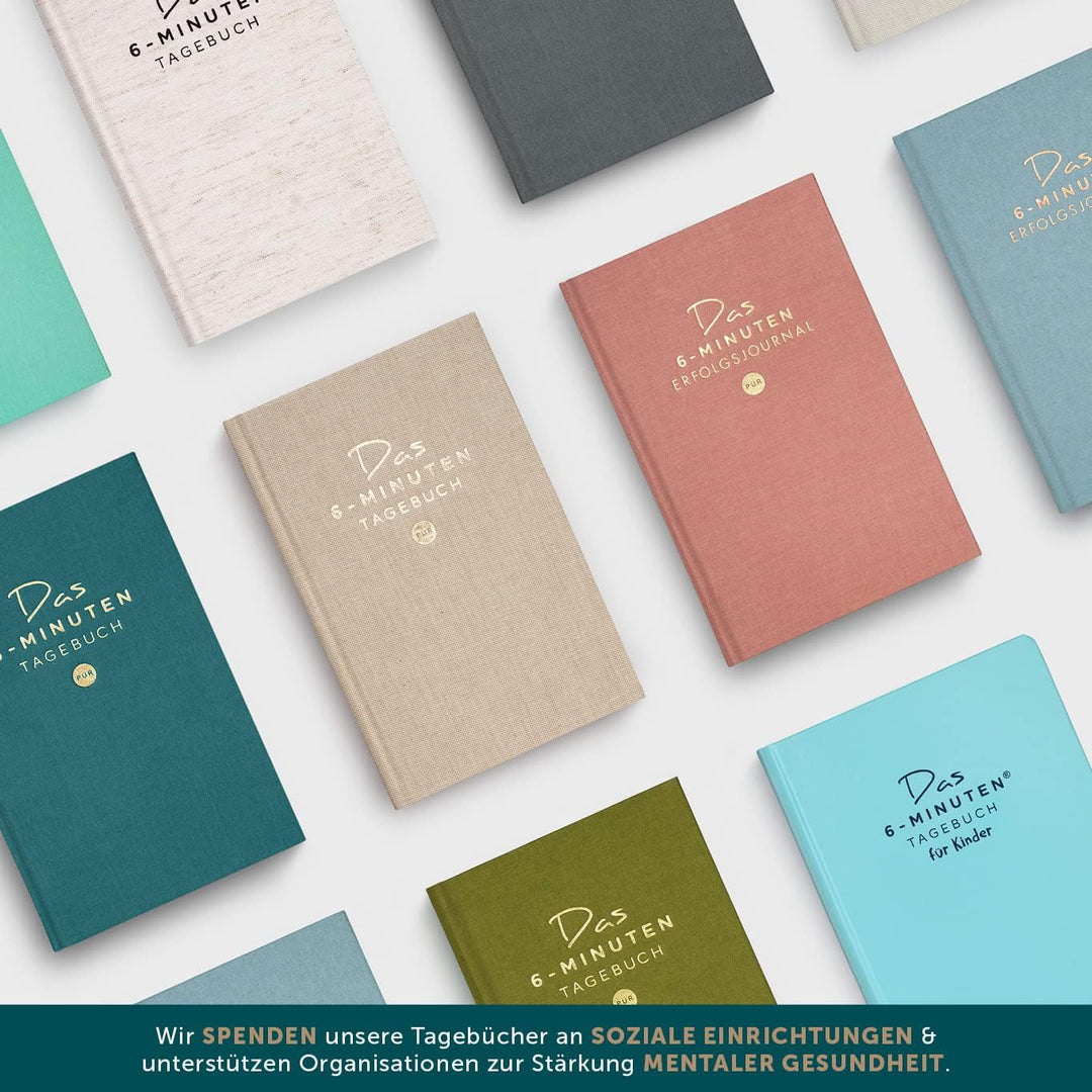 Das 6 Minuten Tagebuch Erfolgsjournal - 