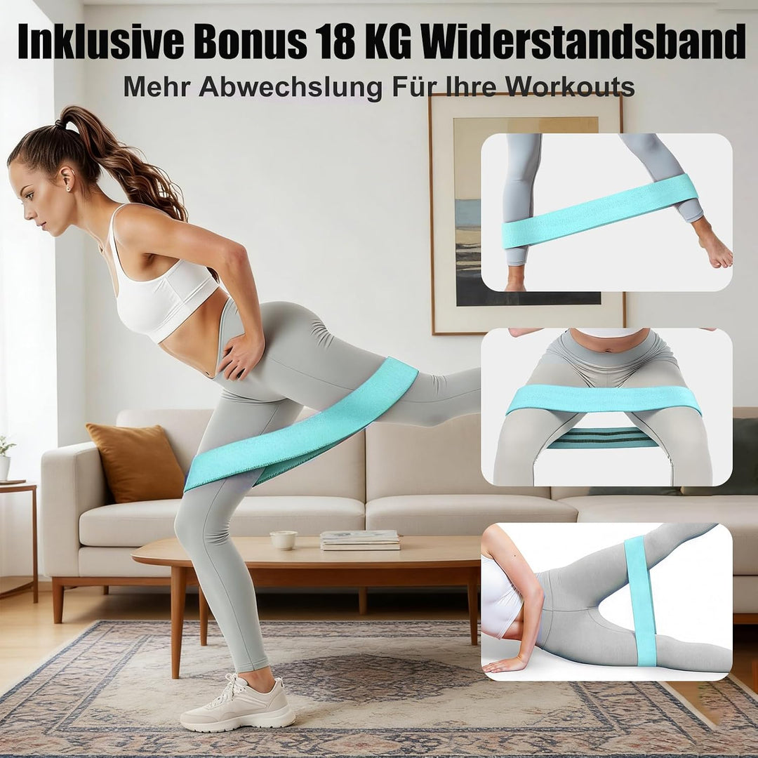 Oberschenkeltrainer 35lb Beckenboden Trainer Damen für Frau Beinpresse Po Trainer für Zuhause MäNner