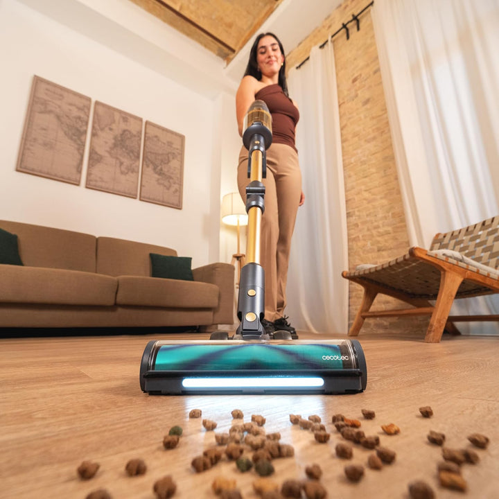 Cecotec Kabelloser Staubsauger Besen Conga Rockstar RX70 AquaPet Flex. 300AW, 780W, Hochleistungsmot