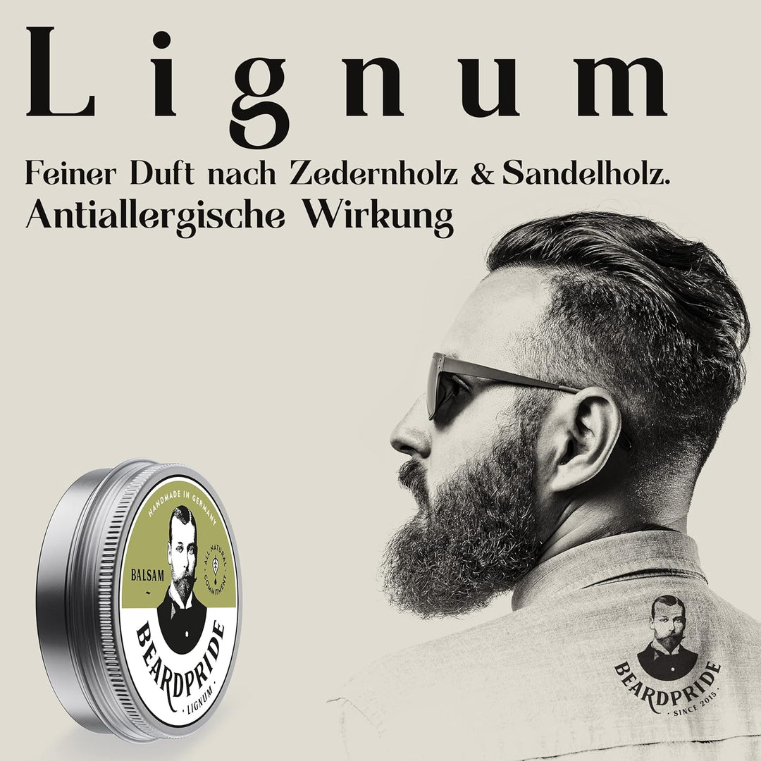 BEARDPRIDE Bartbalsam Männer - Das Original Bart Balsam aus dem Barbershop - Unser Beard Balm basier