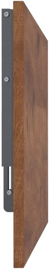 AKKE Klapptisch Wandklapptisch Esstisch - Klappbar Faltbar Platzsparend - Rechteckig - 70cm x 60cm -
