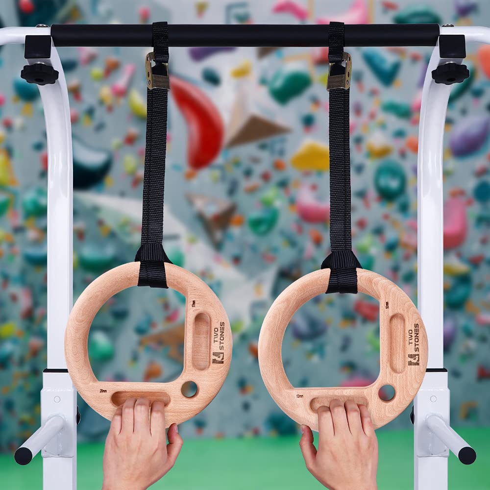 TWO STONES Tragbares Griffbrett als Klettertraining Boards mit Kanten und Taschen, Tragbares Kletter